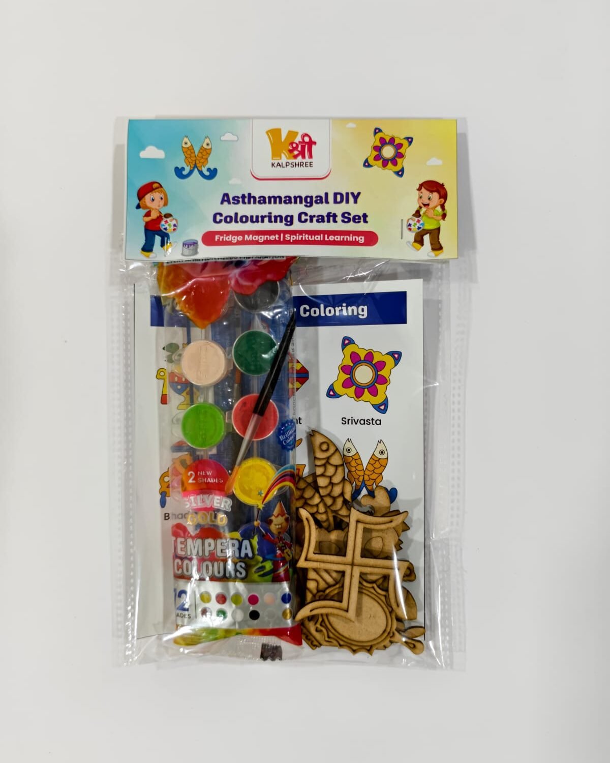 Ashtamangal DIY Colouring Craft Set